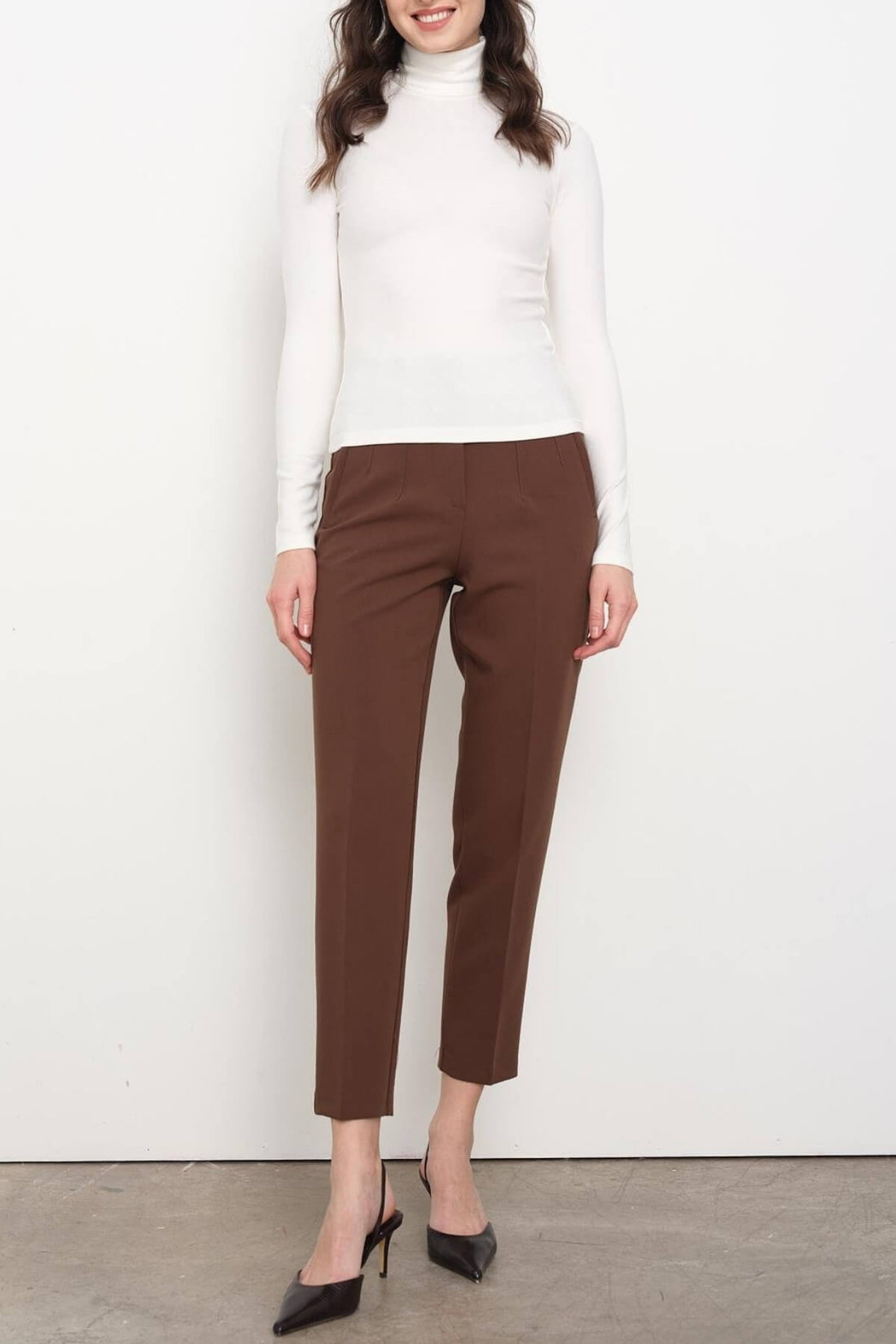 Kadın Premium Kalite Balıkçı Yaka Likralı Bluz