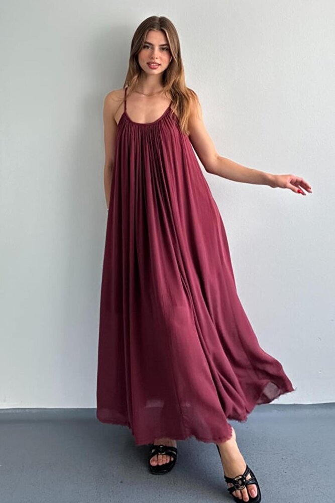 Kadın Santos Askılı Elbise