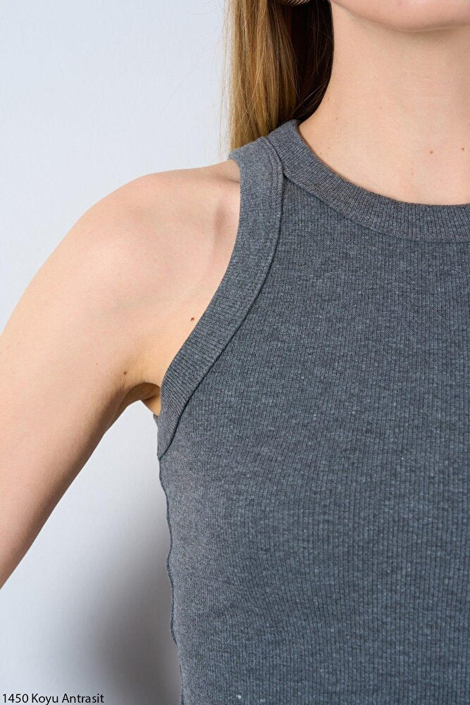 Kadın Kaşkorse Askılı Bluz