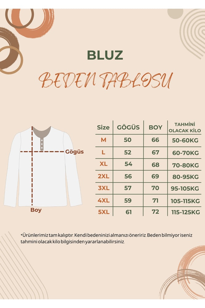 Kadın Orta Yaş Ve Üzeri Viskon Kare Taşlı Yırtmaçlı İşlemeli Likralı Anne Penye Bluz