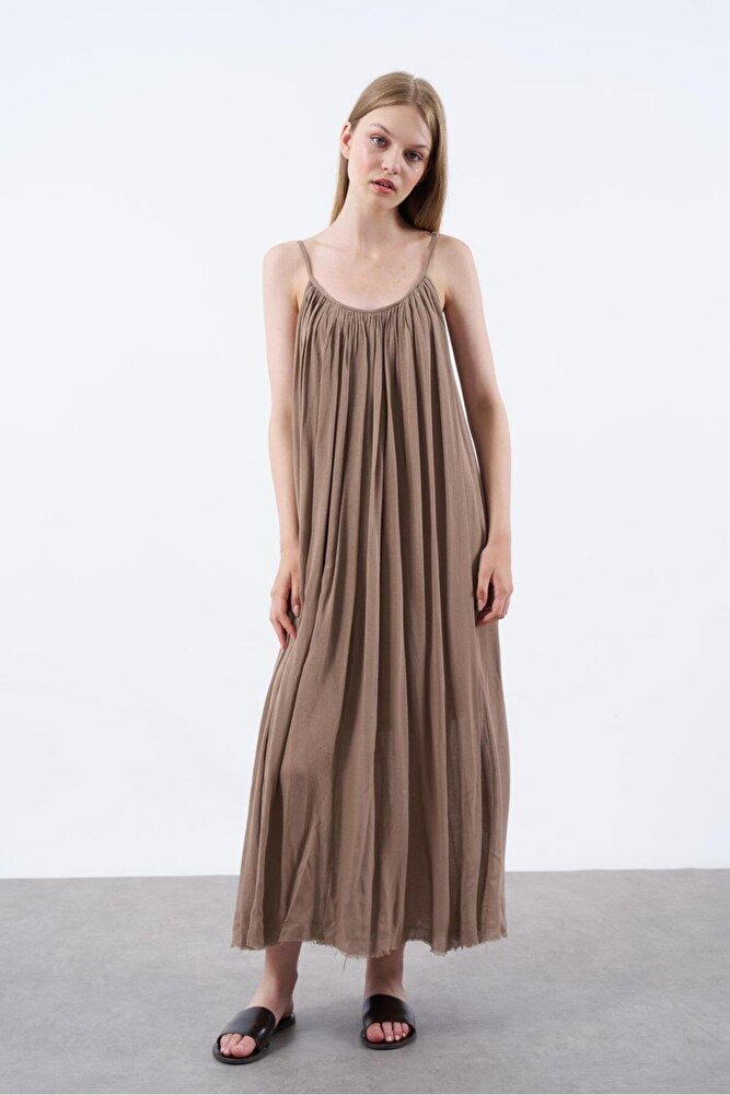 Kadın Santos Askılı Elbise