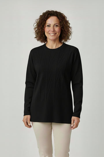 Kadın Triko Mevsimlik Soğuk İplik Bisiklet Yaka Genç Anne Kazak