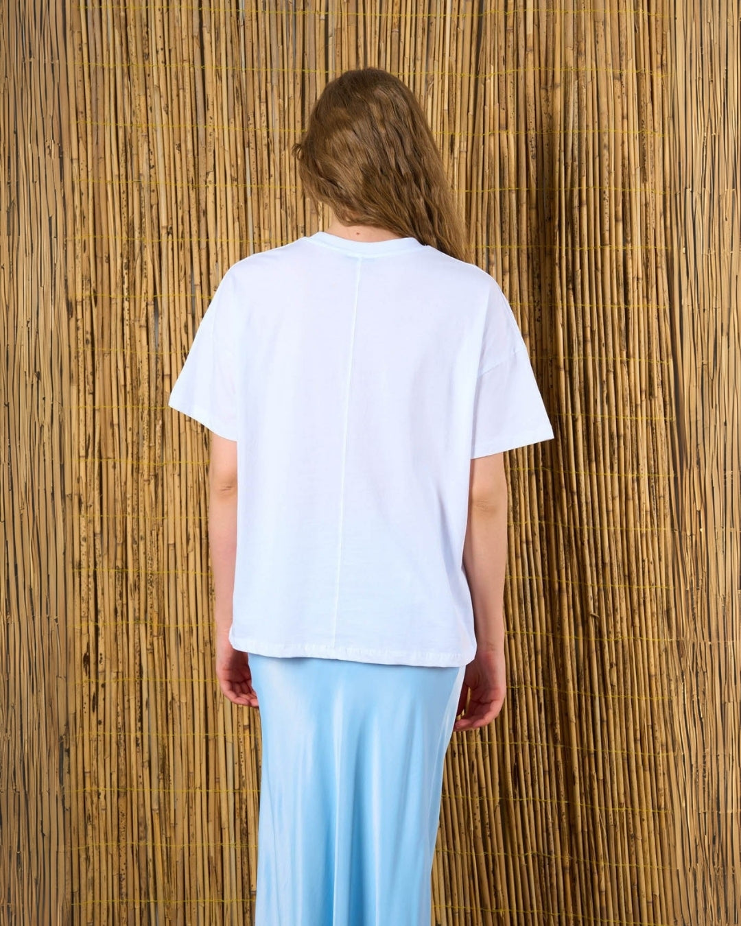 Kadın Love Baskılı %100 Pamuk Oversize T-Shirt